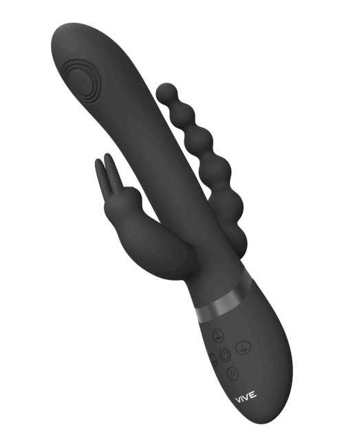 Vive Rini Black Wibrator z 3 Silnikami na Punkt G