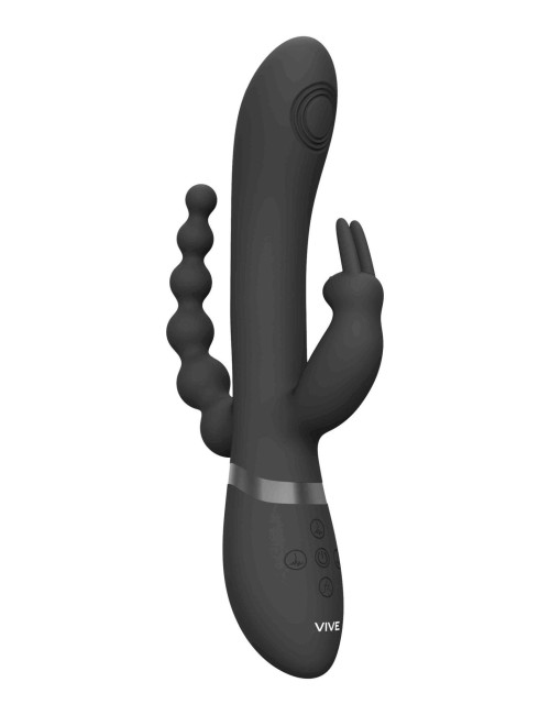 Vive Rini Black Wibrator z 3 Silnikami na Punkt G