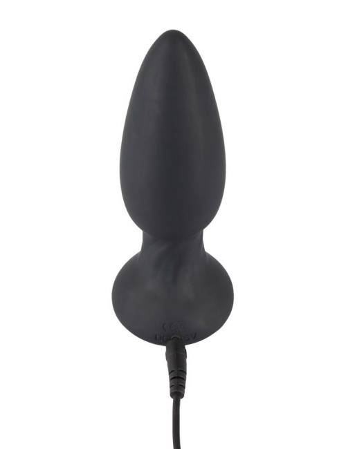 Black Velvets RC Rotating Anal Plug – Plug anal wibrujący z Pilotem, Silikonowy