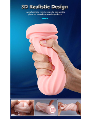 Masturbator-Vibration 7, 7 Sucking modes, Hand