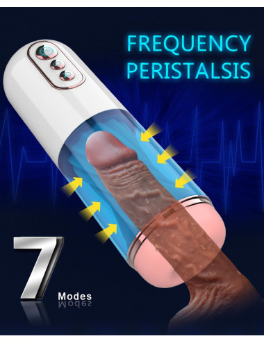 Masturbator-Vibration 7, 7 Sucking modes, Hand