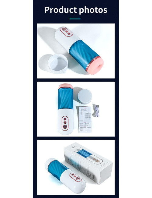 Masturbator-Vibration 7, 7 Sucking modes, Hand