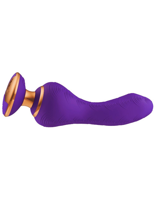 Sanya Intimate Massager Purple – Wibrator punktu G, silikon medyczny, wodoodporny, 10 trybów, USB