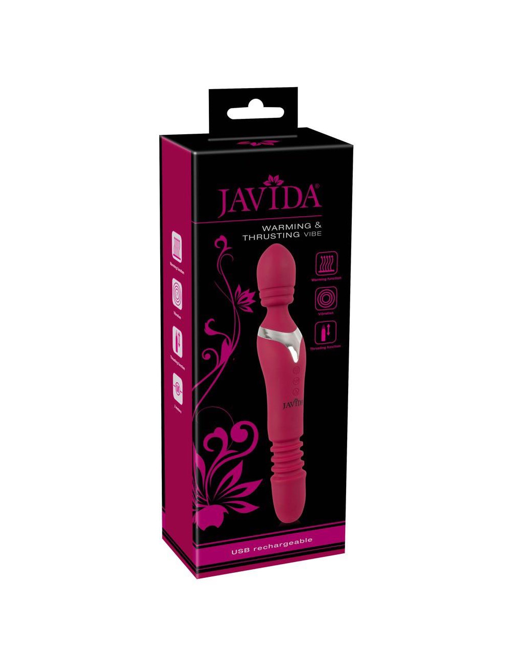 Javida Warming & Thrusting Vibrator – Wibrator z Funkcją Grzania
