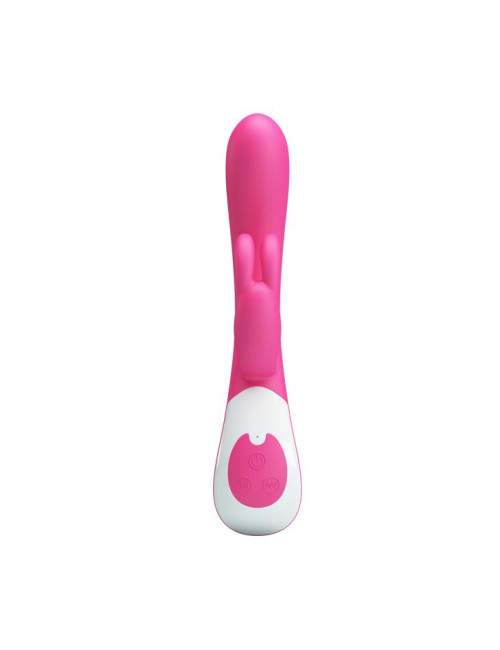 Pretty Love Vincent - Wibrator króliczek silikonowy, 12 funkcji, sterowanie głosem, USB