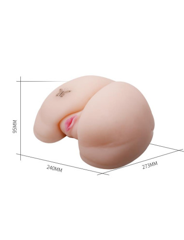 BAILE -REALISTIC VAGINA AND ASS, Vibration Rotation Heating function Sex talk