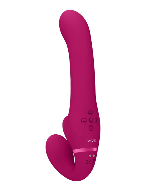 Vive Ai Strap-On z wibracją i Air Wave Tickler