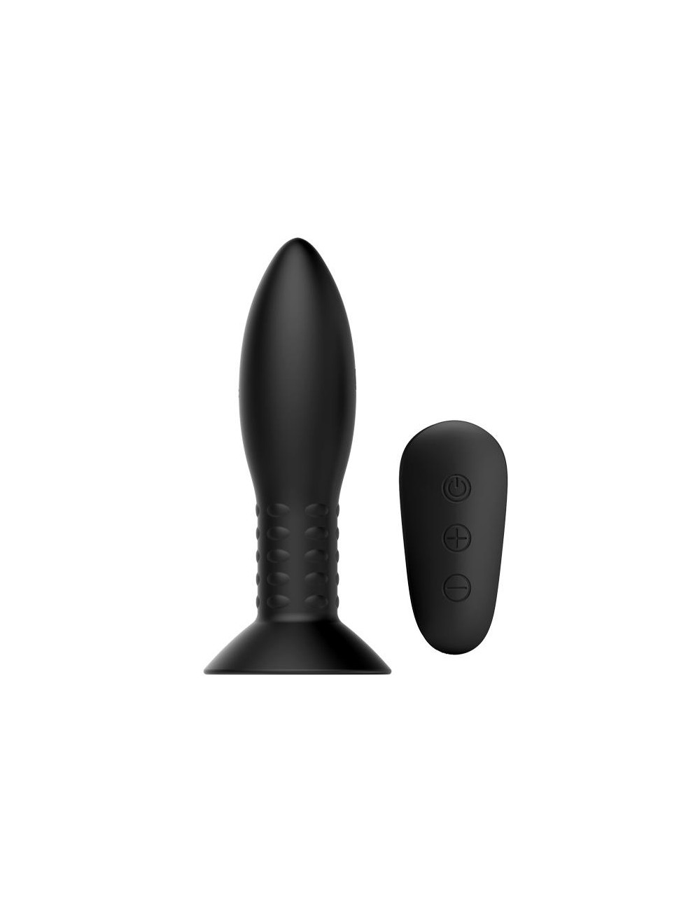 MR PLAY Rotation Beads Anal Plug - Wibrujący Plug Analny z Koralikami, Zabawki Analne