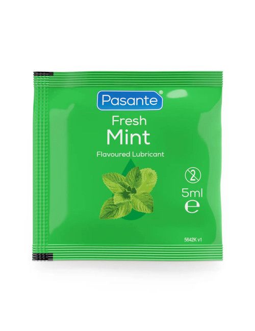 Pasante Lubrykant Smakowy – Zestaw 144x5ml (Truskawkowy, Miętowy, Ciasteczka z kremem, Bananowy) Afrodyzjaki Wegański