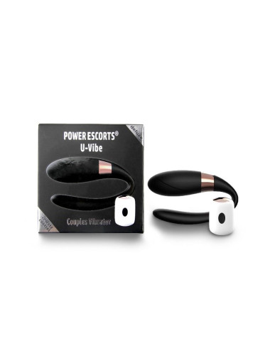 U-Vibe Black Wibrator z Pilotem – 7 Funkcji, Bezprzewodowy, Bezpieczny dla Ciała
