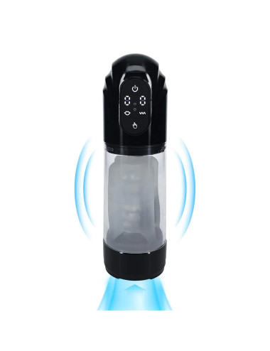 TechnoThrust - Automatic Waterproof Masturbator Pump - Black
