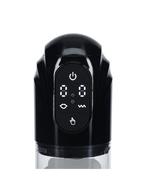 TechnoThrust - Automatic Waterproof Masturbator Pump - Black