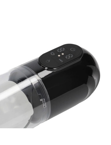 TechnoThrust - Automatic Waterproof Masturbator Pump - Black