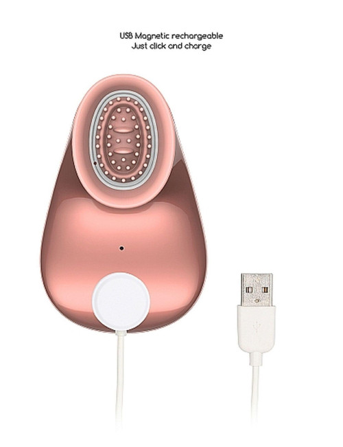 Twitch Hands: Zabawka wibracyjna z ssaniem Rose – Stymulator i wibrator