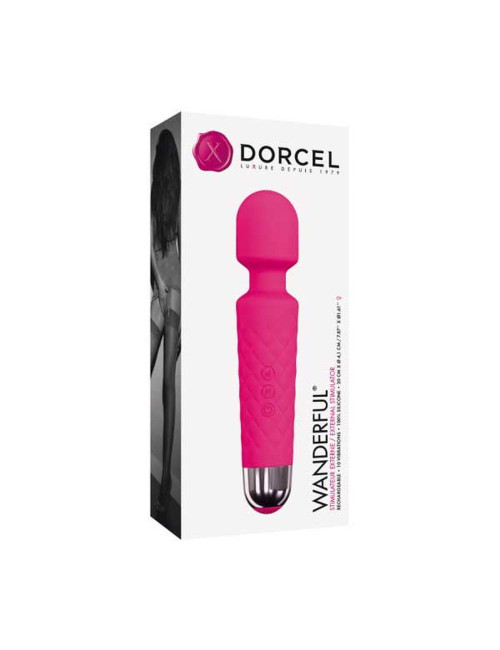 WANDERFUL MAGENTA - WAND RECHARGEABLE Wibrator i Masażer Ciała