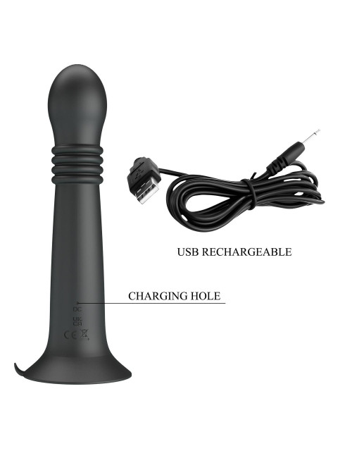 Pretty Love Stellan Thrusting & Rotating Wand Massager – 23 cm