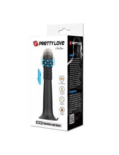 Pretty Love Stellan Thrusting & Rotating Wand Massager – 23 cm