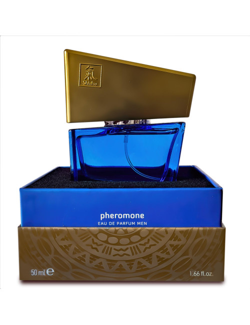 SHIATSU Afrodyzjaki Feromony Fragrance dla Mężczyzn DarkBlue 50 ml