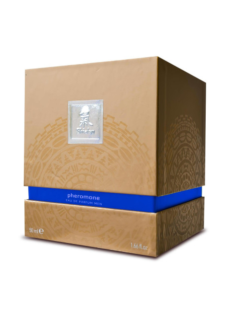 SHIATSU Afrodyzjaki Feromony Fragrance dla Mężczyzn DarkBlue 50 ml