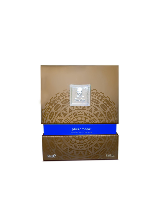 SHIATSU Afrodyzjaki Feromony Fragrance dla Mężczyzn DarkBlue 50 ml