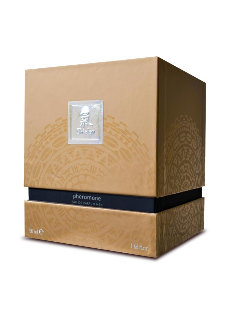 HOT SHIATSU Grey - Męskie perfumy z feromonami 50 ml
