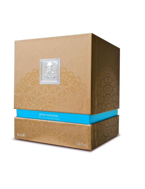 HOT SHIATSU LightBlue - Feromony męskie z afrodyzjakiem 50 ml