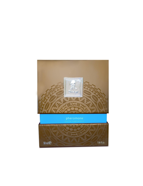 HOT SHIATSU LightBlue - Feromony męskie z afrodyzjakiem 50 ml