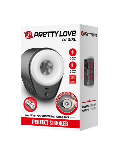 PRETTY LOVE - Dj Girl, 5 vibration functions 5 thrusting settings