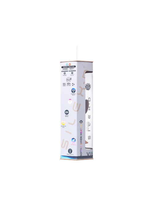 Model 2 7 Vibration + LRS – Wibrator Realistyczny Silikonowy Memory Silicone, Termoreaktywny, 10 funkcji, z pilotem, przyssawka