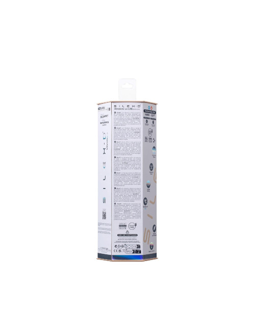 Model 2 7 Vibration + LRS – Wibrator Realistyczny Silikonowy Memory Silicone, Termoreaktywny, 10 funkcji, z pilotem, przyssawka