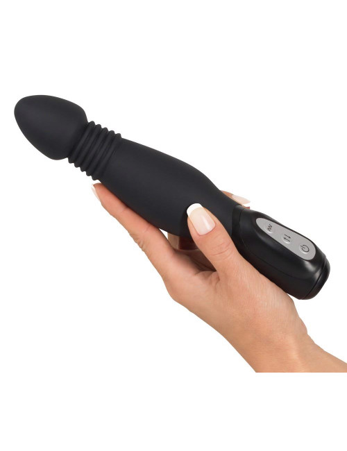 You2Toys Czarny Wibrator Analny z Funkcją Wstrząsów