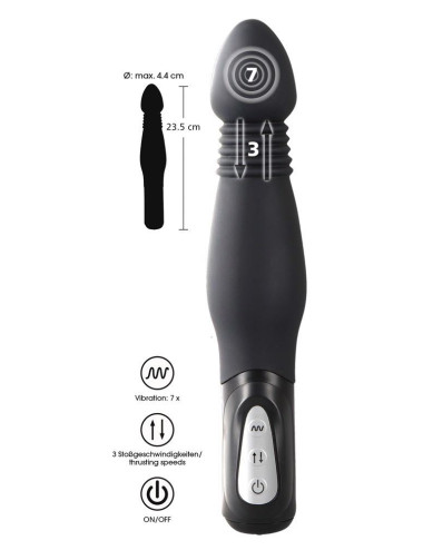 Y2T Black Thrusting Anal Vibe