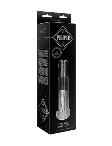 Automatic Cyber Pump with Masturbation Sleeve - Transparent