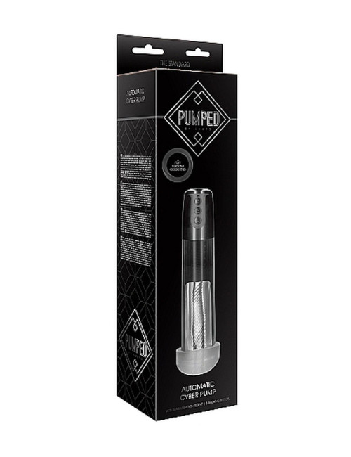 Automatic Cyber Pump with Masturbation Sleeve - Transparent