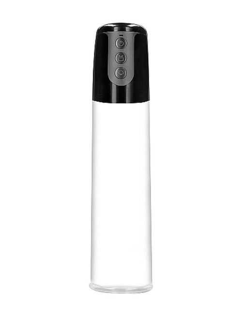 Automatic Cyber Pump with Masturbation Sleeve - Transparent