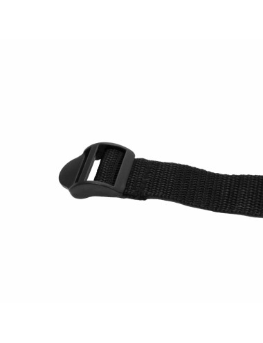 Body Bag with Nylon Straps - Black