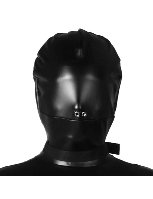 Ouch! Czarna Uprząż BDSM z Nylonowymi Pasami Body Bag