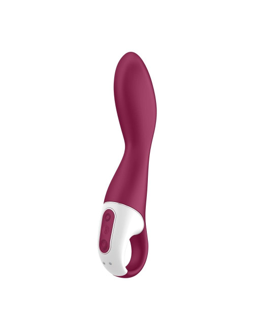 Wibrator Heated Thrill Punkt G z ogrzewaniem i aplikacją Satisfyer