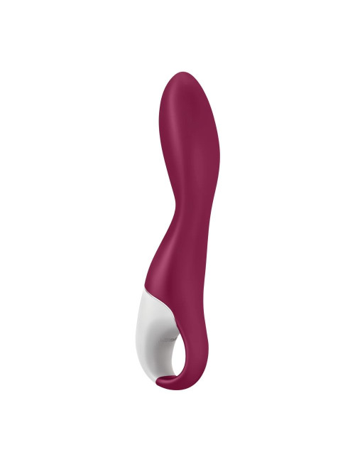 Wibrator Heated Thrill Punkt G z ogrzewaniem i aplikacją Satisfyer