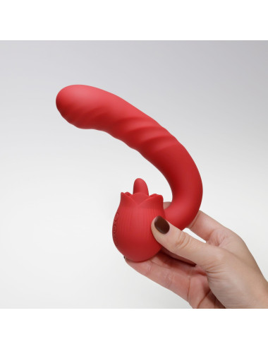 CRUSHIOUS OSIRIA ROSE VIBRATOR WITH THRUST