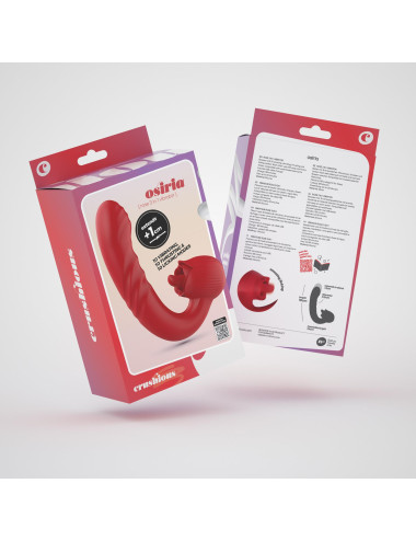 CRUSHIOUS OSIRIA ROSE VIBRATOR WITH THRUST