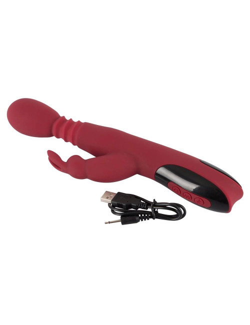 You2Toys Wibrator Króliczek z Ogrzewaniem do 42°C i 10 Trybami