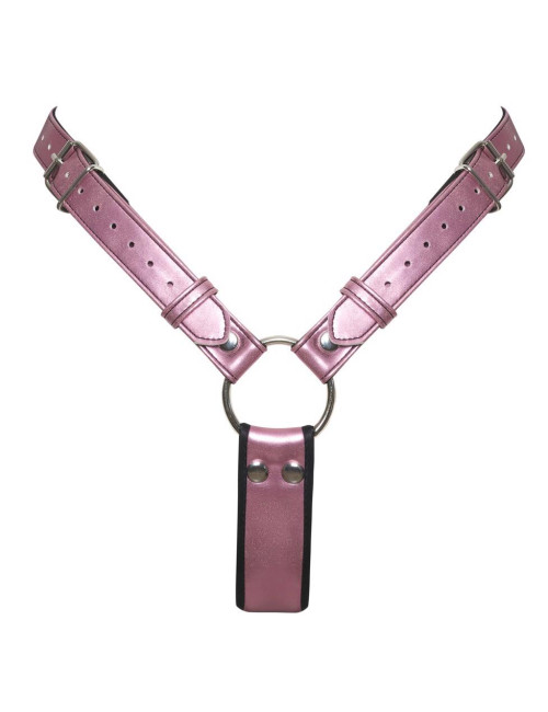 Bad Kitty BK Thong+Dildo S/M - Zestaw Strap-On 12 cm