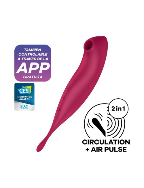Twirling Pro Connect App dark red