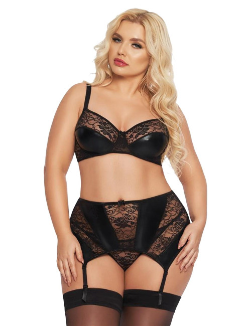 Joana Black 3XL - Zestaw Bielizny SoftLine KOMPLETY