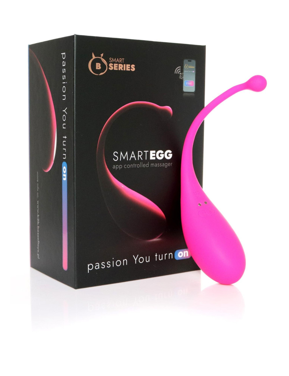 Smart Egg – Jajko wibracyjne z aplikacją B Series | Zabawki / Jajka / Z aplikacją