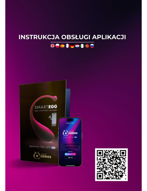 Smart Egg – Jajko wibracyjne z aplikacją B Series | Zabawki / Jajka / Z aplikacją