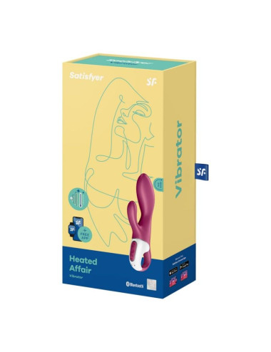 Vibrator Heated Affair - Wibrator z podgrzewaniem, Punkt G, Zabawki erotyczne, IPX7