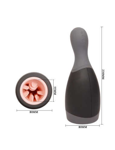 PRETTY LOVE - Deep Pleasure for Men- 12 function vibrations