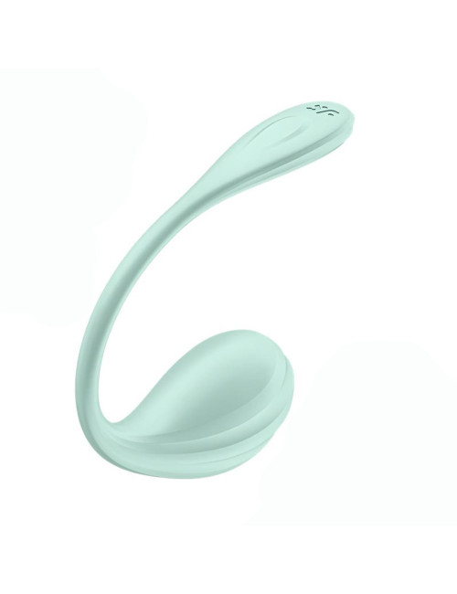 Smooth Petal Mint – Wibrator z aplikacją Satisfyer, Zabawki erotyczne i wibratory